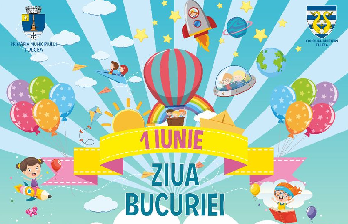 TULCEA: 1 Iunie, ziua bucuriei. Surprize pentru toții copiii de ziua lor