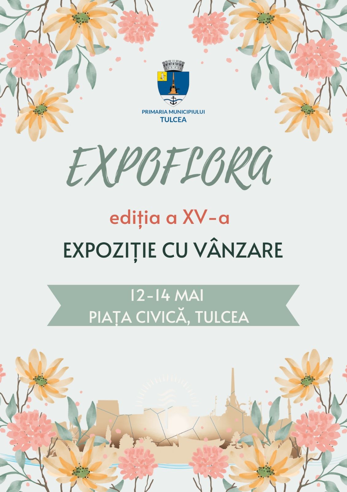 TULCEA: „Expoflora”, în Piaţa Civică din oraş