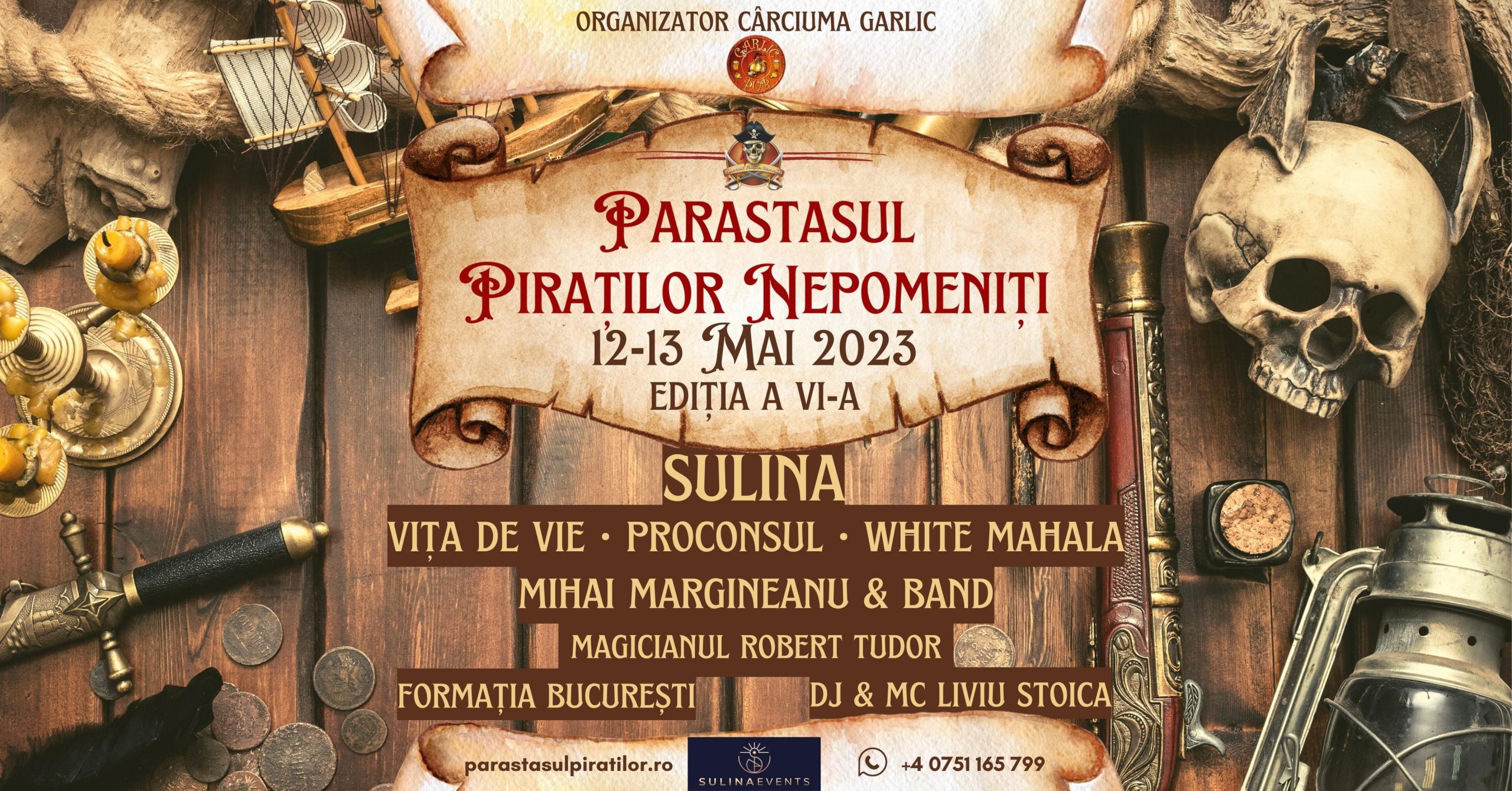 SULINA: Începe Parastasul Piraților Nepomeniți. Atenție! S-a modificat locul de desfășurare!