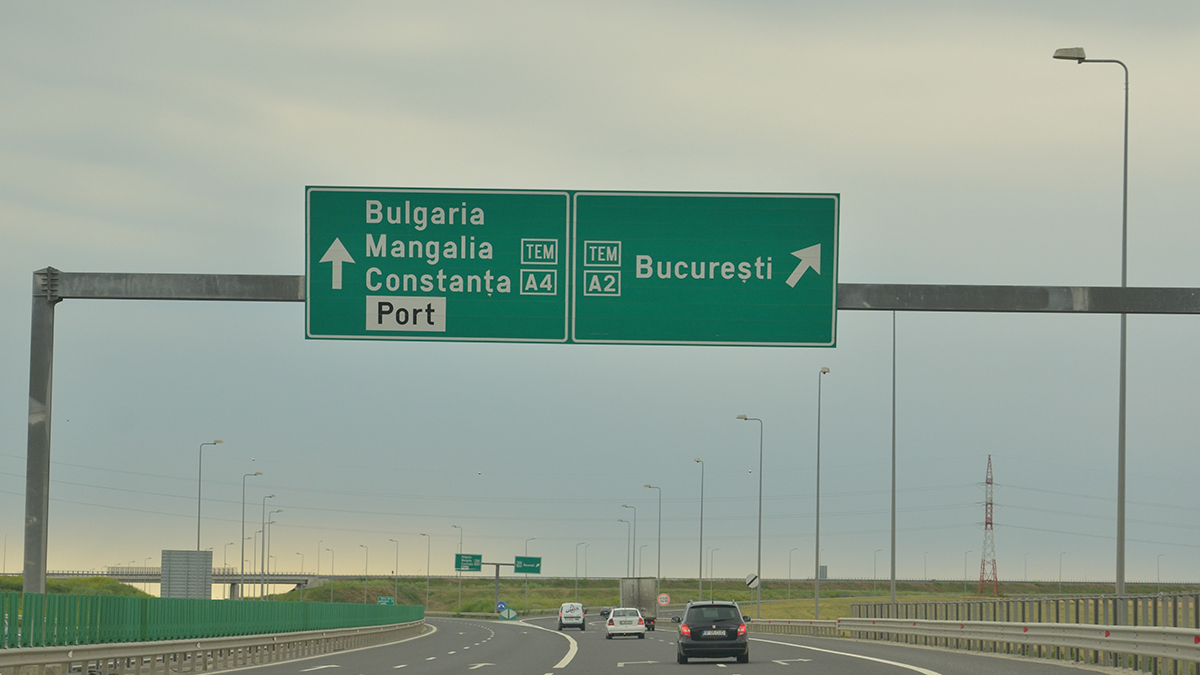 CONSTANŢA: Restricţii pe A4, pe sensul de mers Ovidiu – Agigea