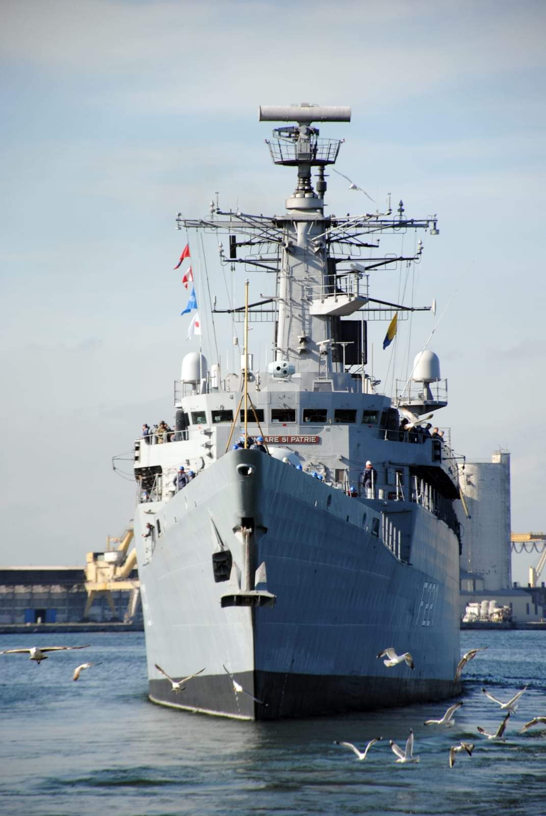Fregata „Regele Ferdinand”, integrată în gruparea navală a Operației EUNAVFOR MED IRINI din Marea Mediterană