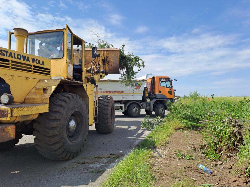 CONSTANȚA: Lucrări de modernizare și punere în siguranță a drumurilor județene