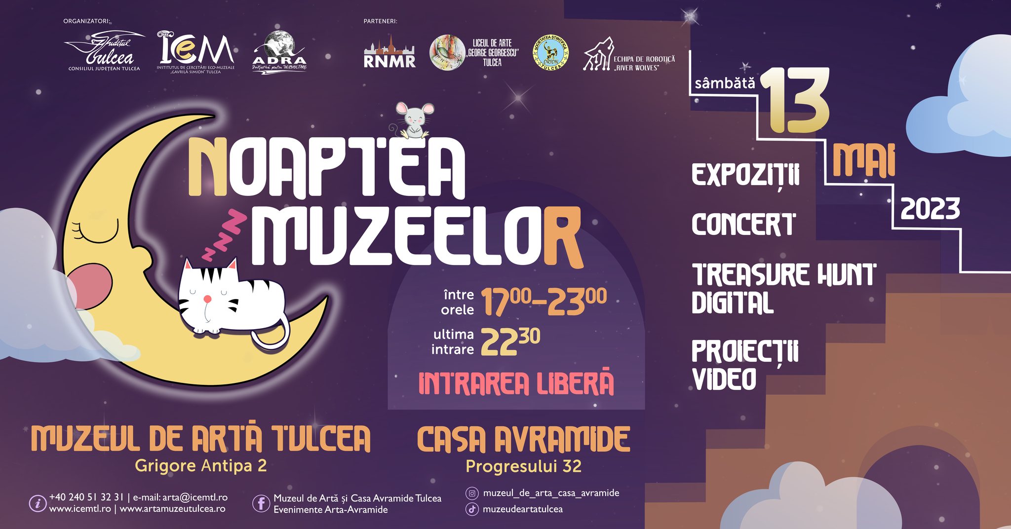 TULCEA: Noaptea muzeelor 2023 – Treasure Hunt Digital sau „o căutare neaoșă de comori”