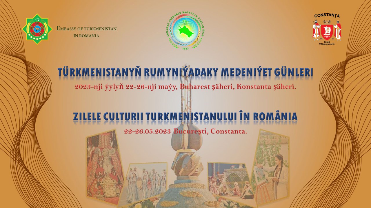 „Zilele Culturii Turkmenistanului în România“, la Centrul Multifuncțional Educativ pentru Tineret „Jean Constantin“