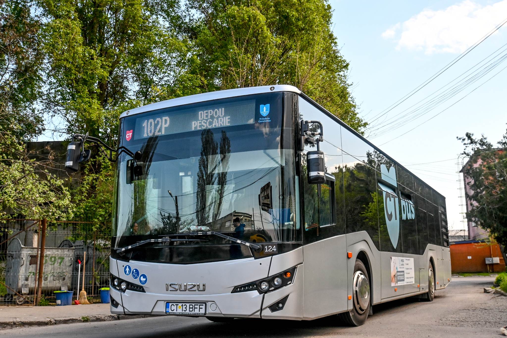 CT BUS: Trasee deviate, din cauza lucrărilor de pe Bulevardul Mamaia