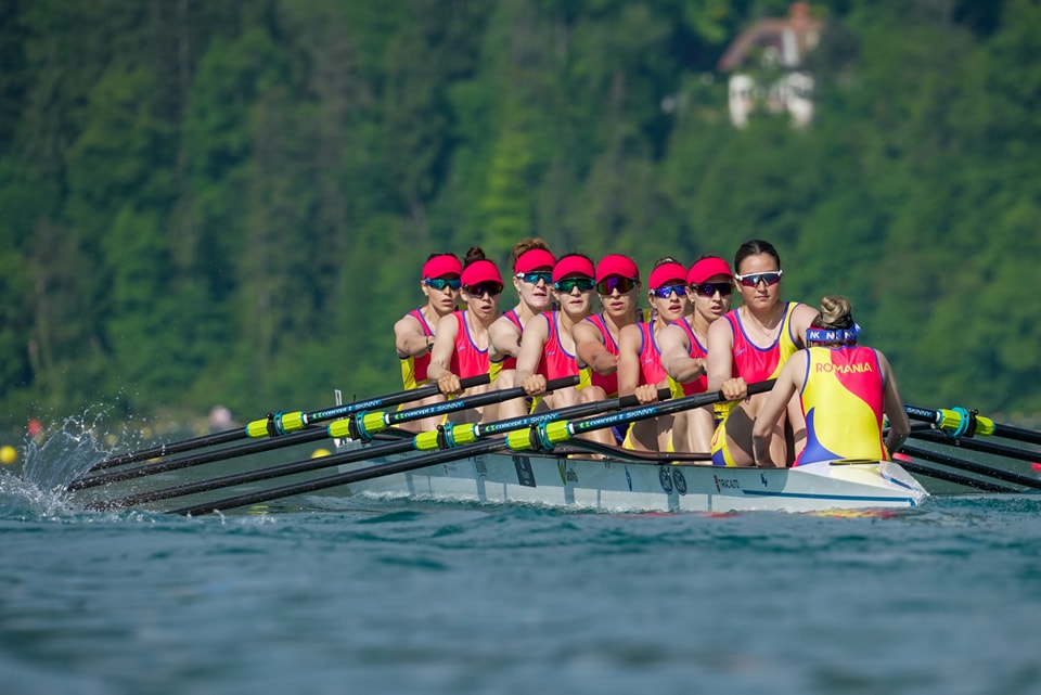 Șase medalii pentru România la Campionatele Europene de canotaj
