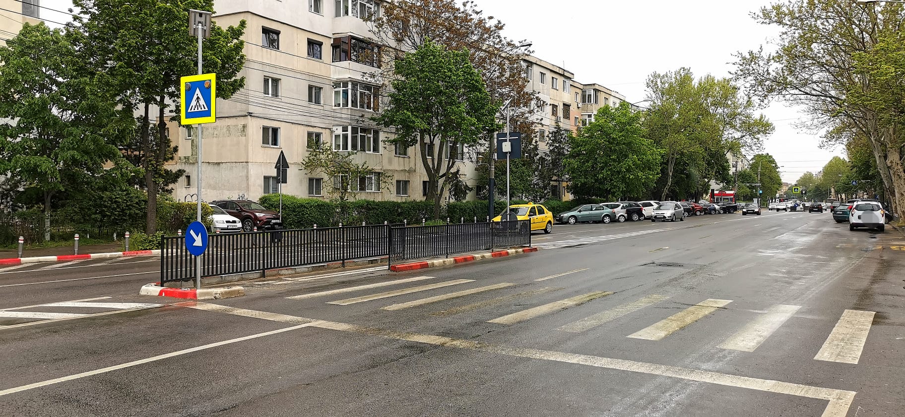 CONSTANŢA: Se desfiinţează trecerea de pietoni cu scuar de pe strada Soveja