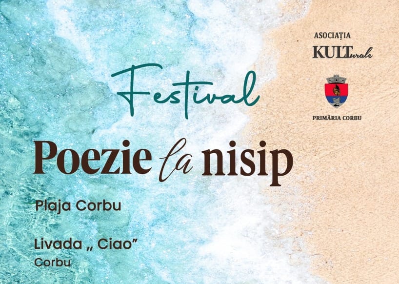 O nouă ediție a Festivalului ”Poezie la nisip” se va desfășura la CORBU