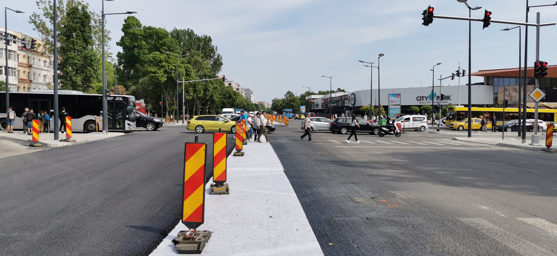 CONSTANȚA: Intersecția bulevardului Alexandru Lăpușneanu cu strada Soveja va fi închisă circulației rutiere și în această noapte