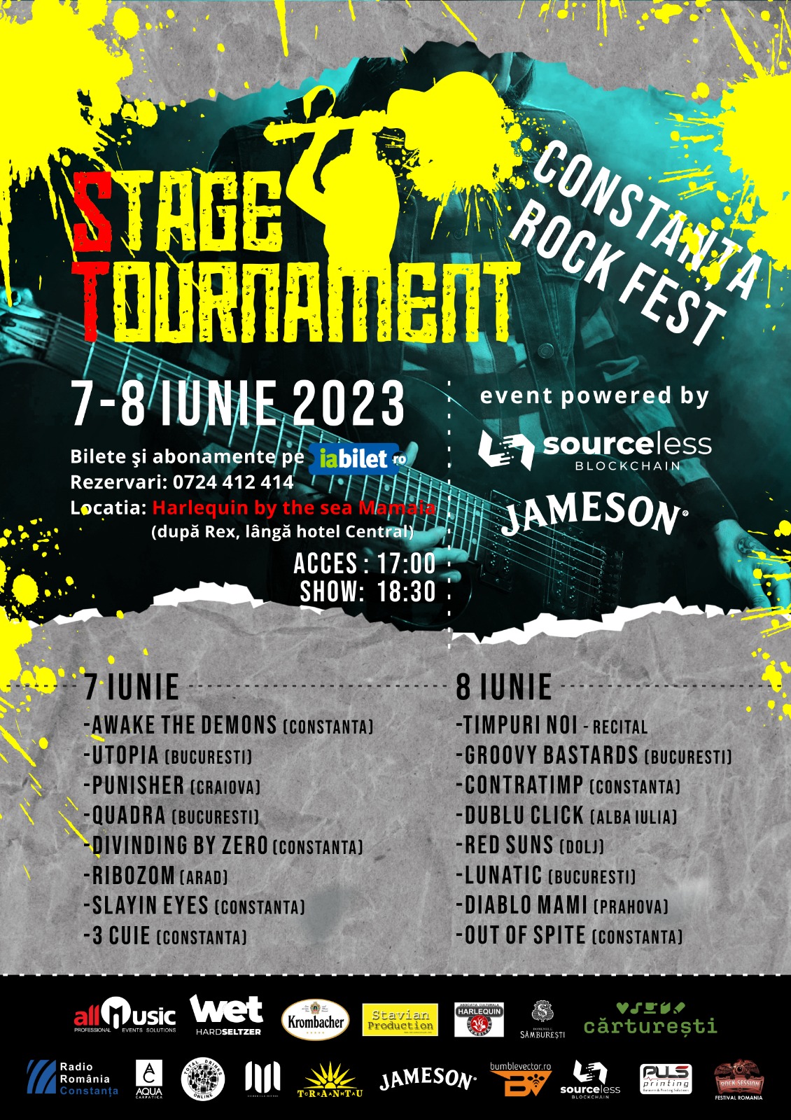 Pregătirile pentru Festivalul Stage Tournament 2023 Constanta Rock Fest, pe ultima sută de metri