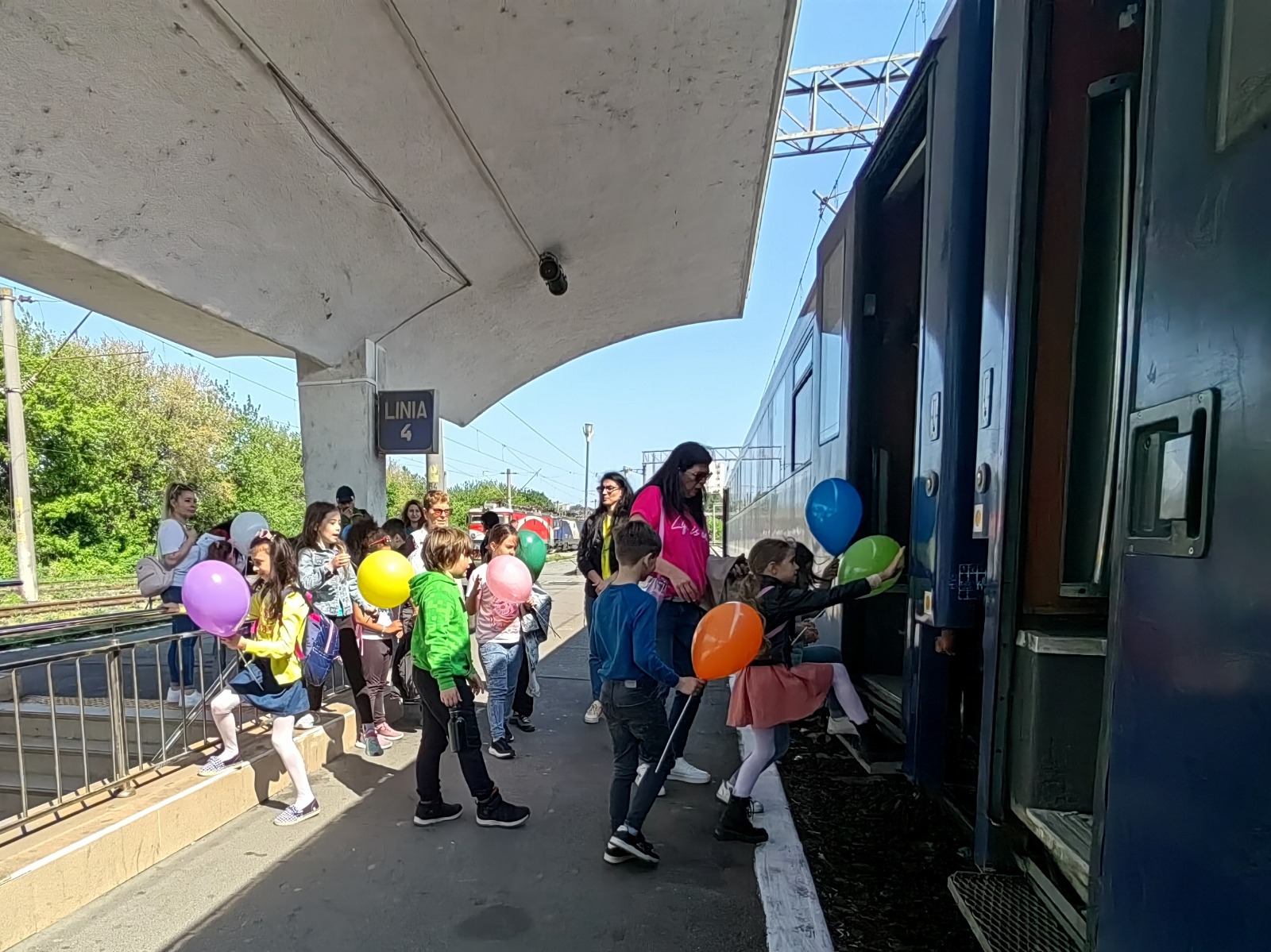 „Școala Altfel“ și „Săptămâna Verde” în Gara CFR Constanța