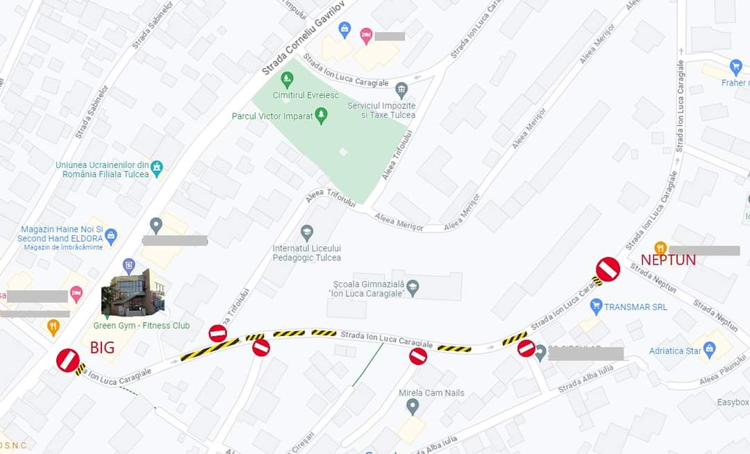 TULCEA: Modificări în traficul din municipiu