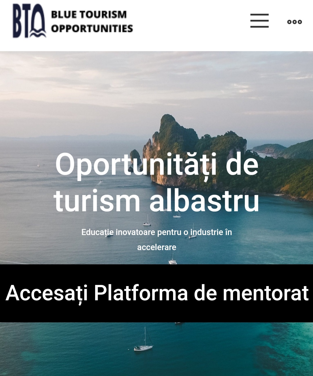 Antreprenoriat studențesc în domeniul turismului albastru, la Universitatea Ovidius din Constanța