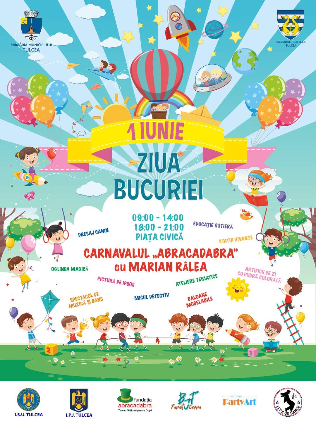 TULCEA: Carnavalul „Abracadabra“, cu magicianul Marian Râlea, mâine, în Piaţa Civică