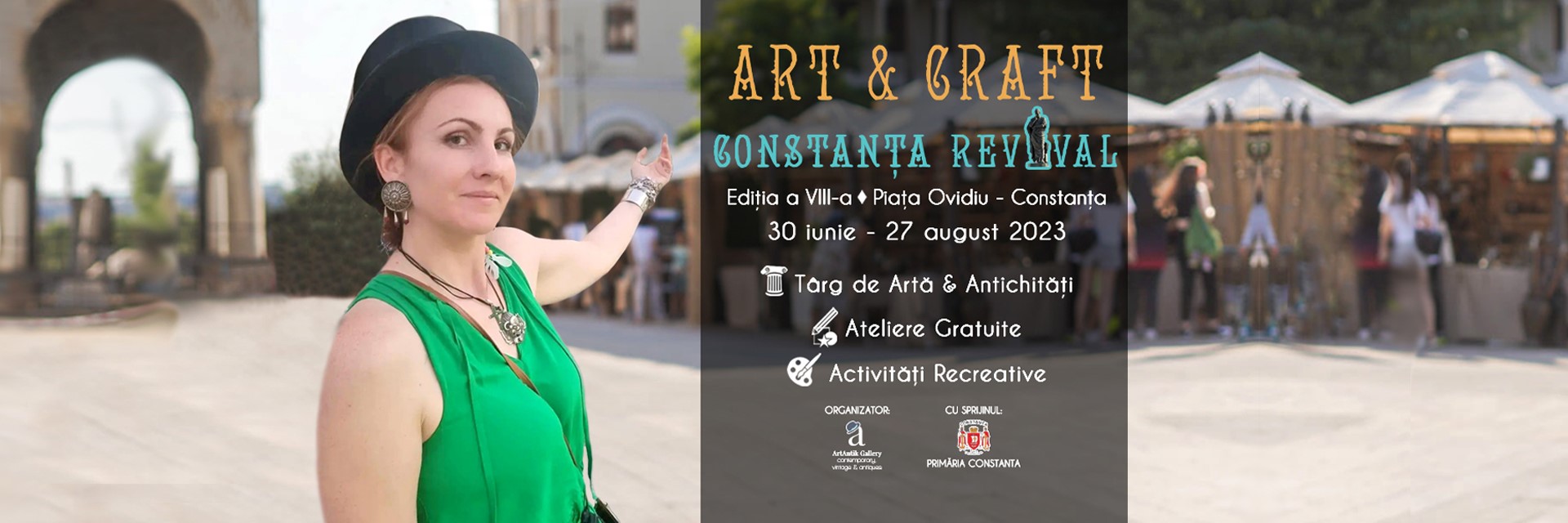 CONSTANȚA: Târgul de Artă și Antichități „Art & Craft Constanța Revival