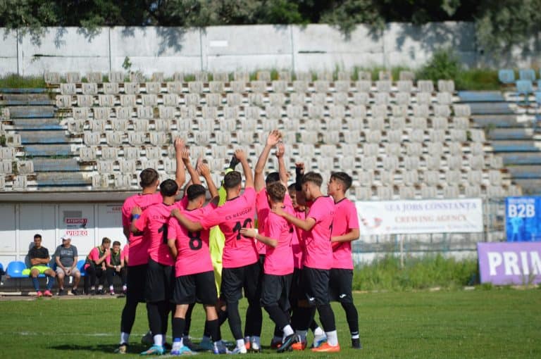 CS Năvodari U19 s-a calificat în semifinalele Campionatului Național de fotbal