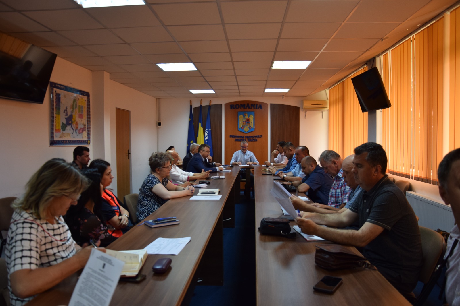TULCEA: CJSU s-a întrunit în ședință extraordinară