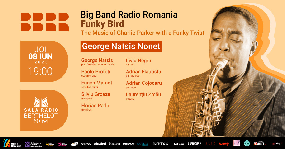 „Funky Bird”: muzica lui Charlie Parker la Sala Radio