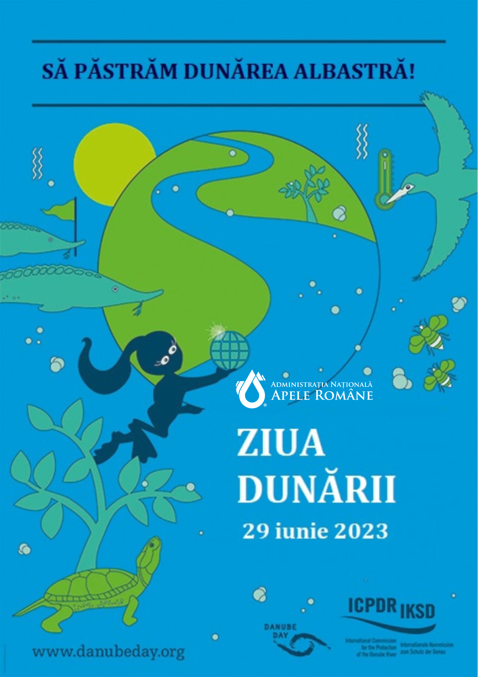 Ziua Internațională a Dunării: În viitor, temperatura și precipitațiile se vor schimba semnificativ în bazinul Dunării!