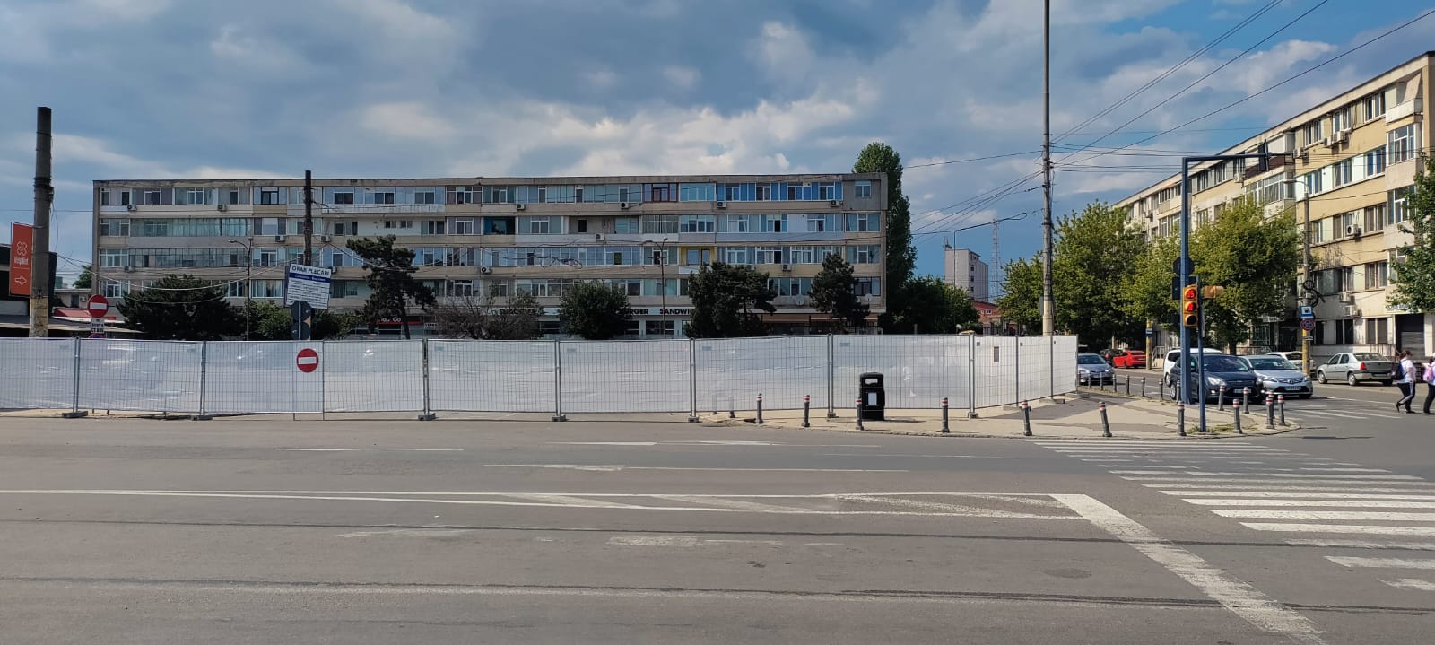 CONSTANȚA: Parcarea din fața Gării a fost închisă. De unde pot fi luate microbuzele de Năvodari