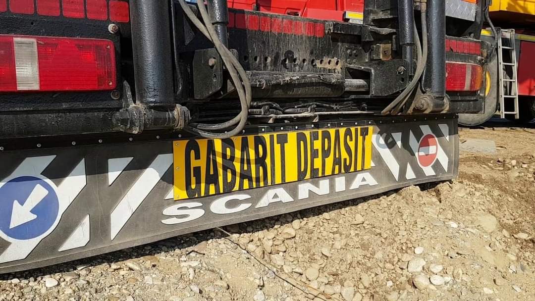 Atenție, șoferi: Transport agabaritic pe ruta Călărași – Constanța Poarta 7