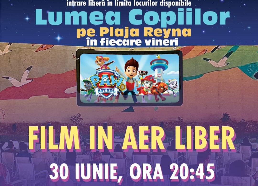CONSTANȚA: Program pentru copii pe plaja Reyna. Intrarea este liberă