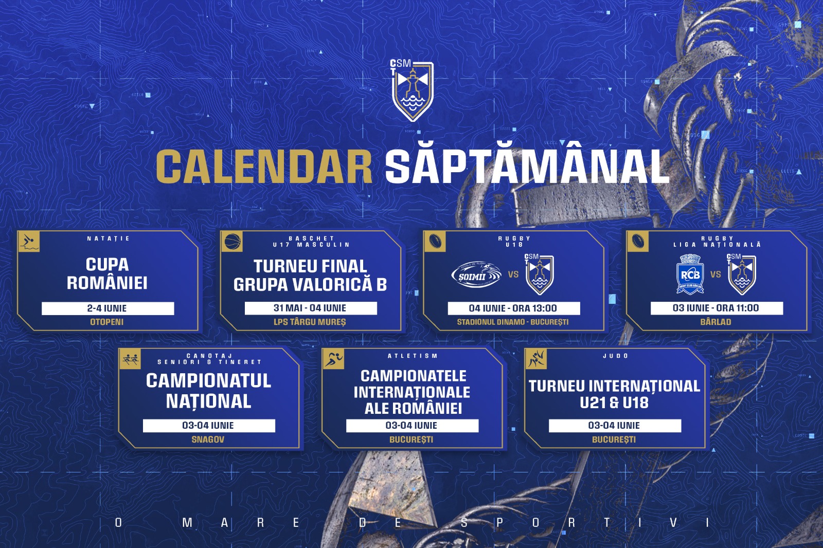 Program intens pentru sportivii de la CSM Constanța