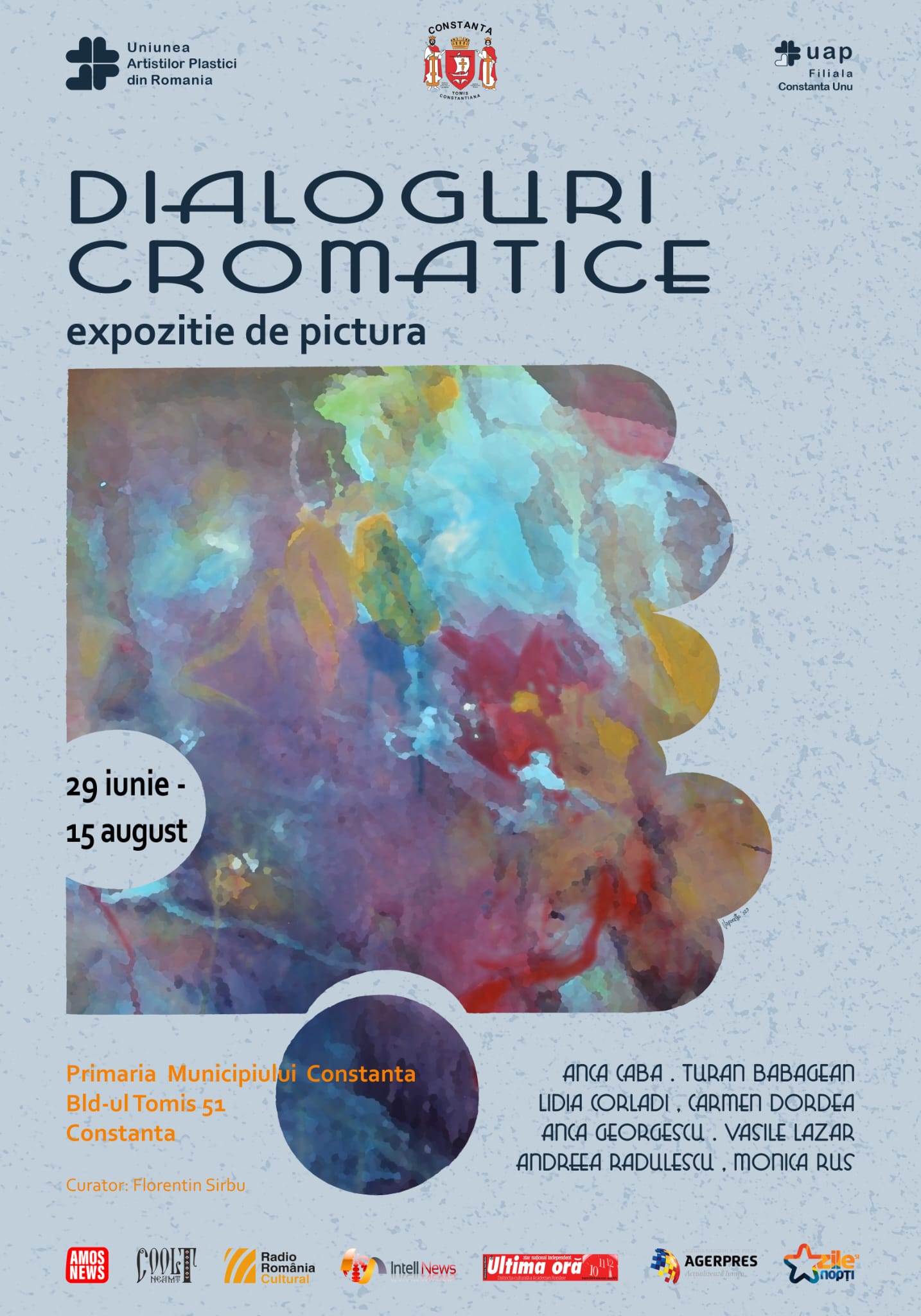 CONSTANȚA: Expoziția de pictură „Dialoguri cromatice”