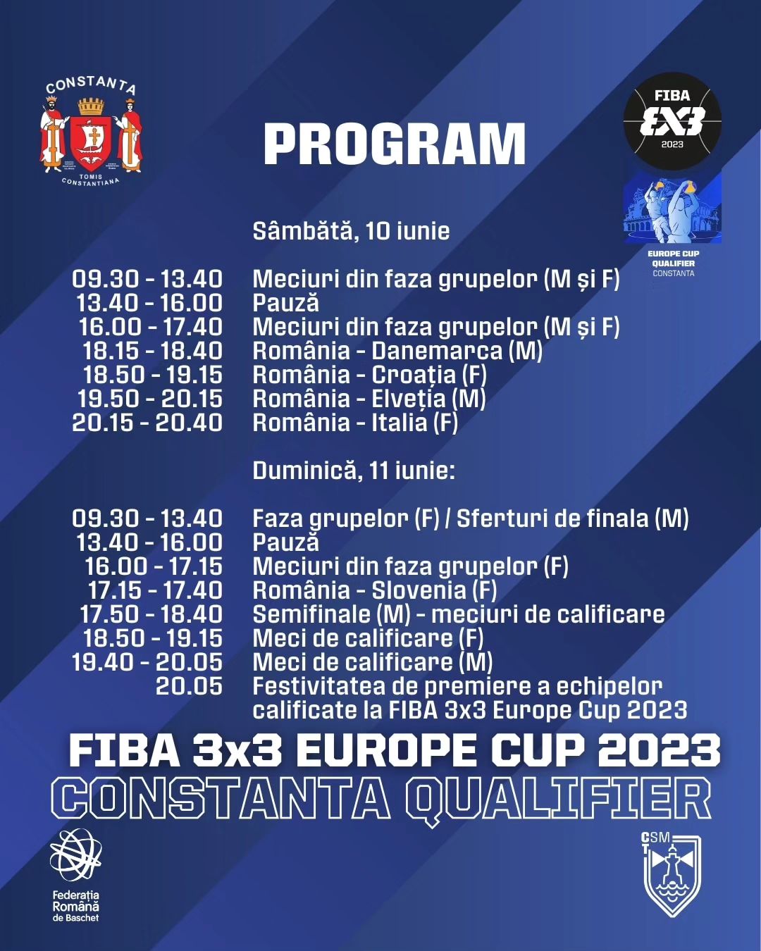 Show de baschet 3×3 la Constanța