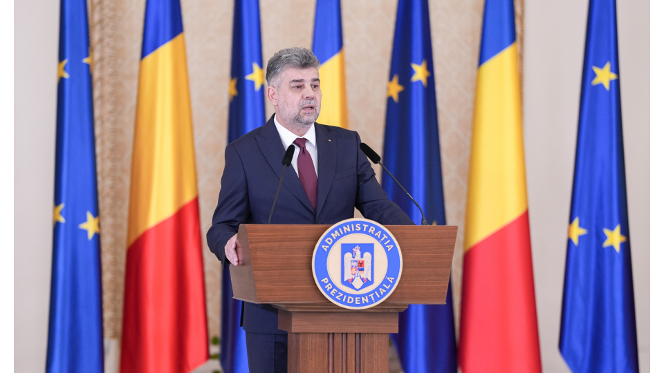 Marcel Ciolacu: Guvernul îşi va asuma răspunderea pe pachetul legislativ care vizează reforma aparatului de stat