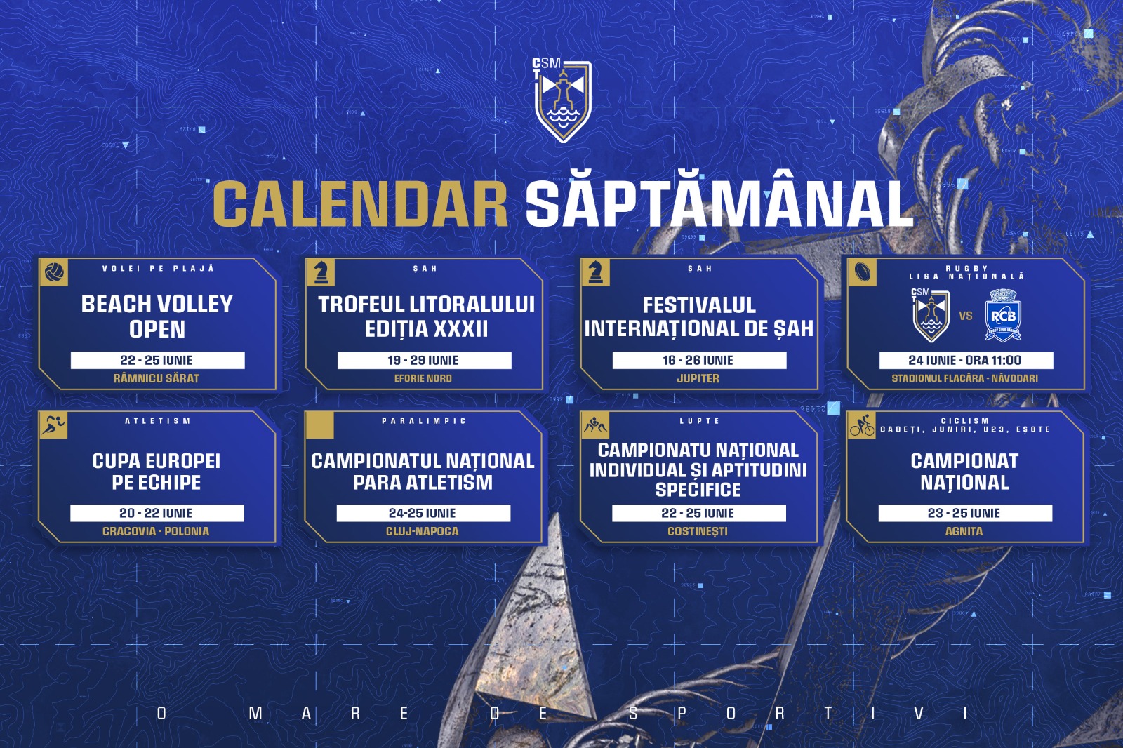 Program intens pentru sportivii de la CSM Constanța