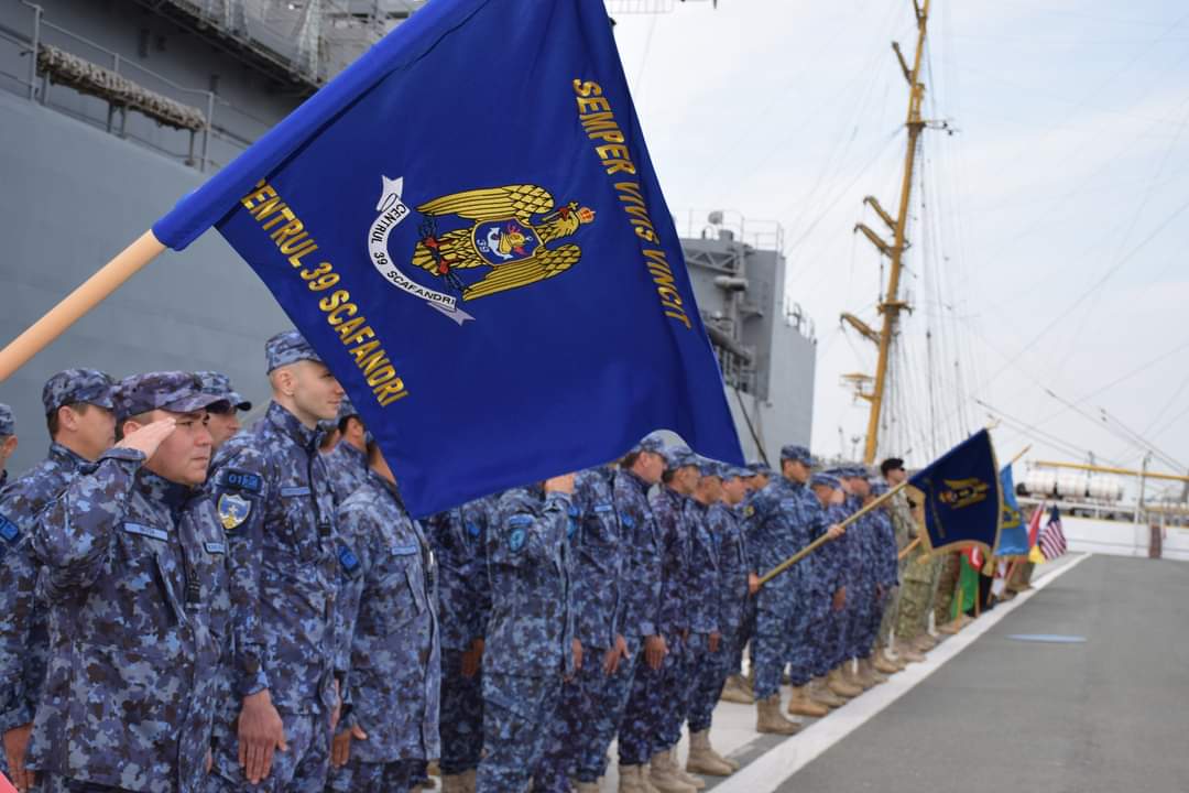 CONSTANŢA: A început „Eurasian Partnership MCM DIVE 23”, exercițiul multinațional organizat şi condus de Centrul 39 Scafandri (FOTO)