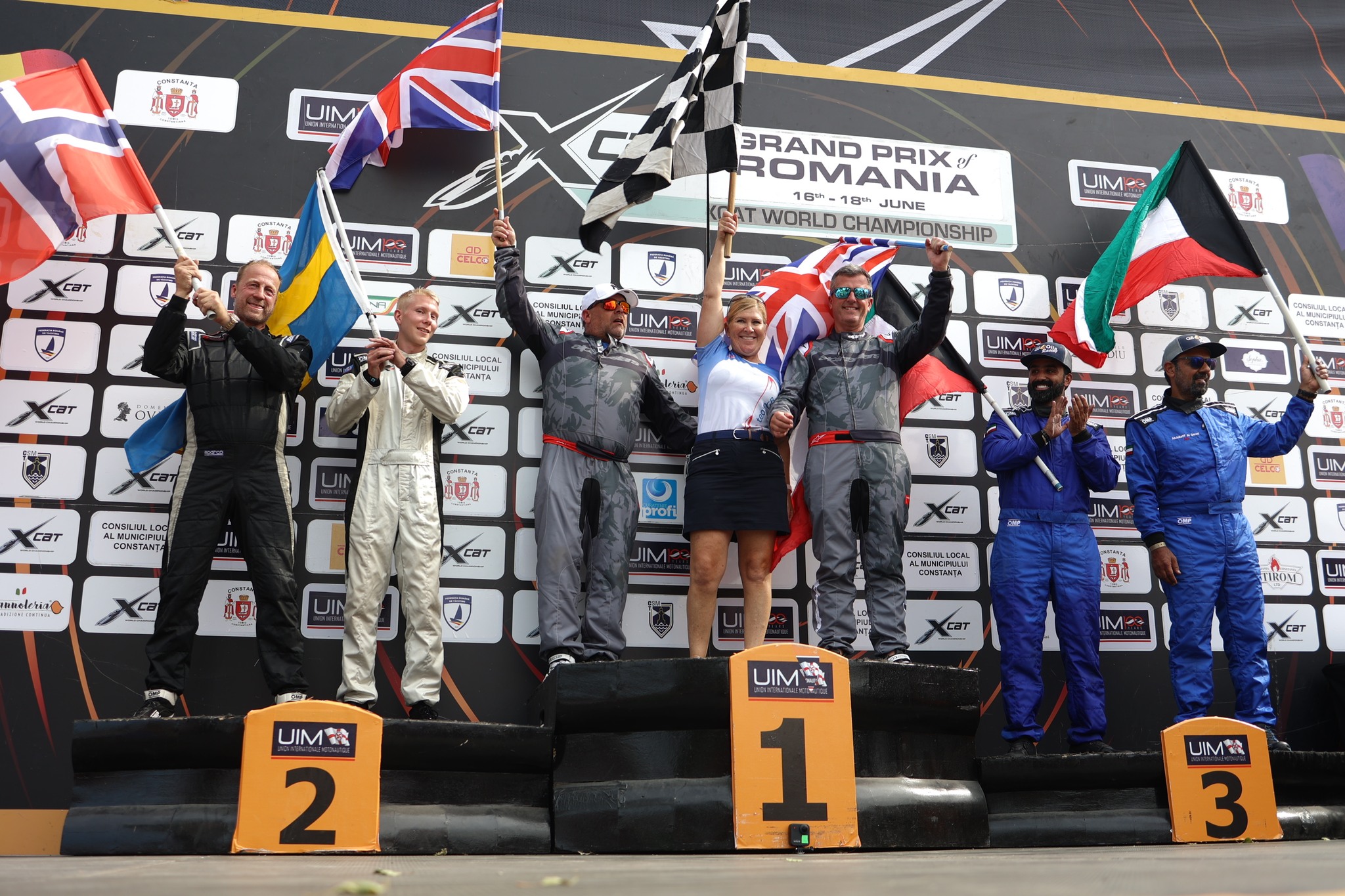 Team BG a câștigat cursa Grand Prix la bărci cu motor organizată pe lacul Siutghiol