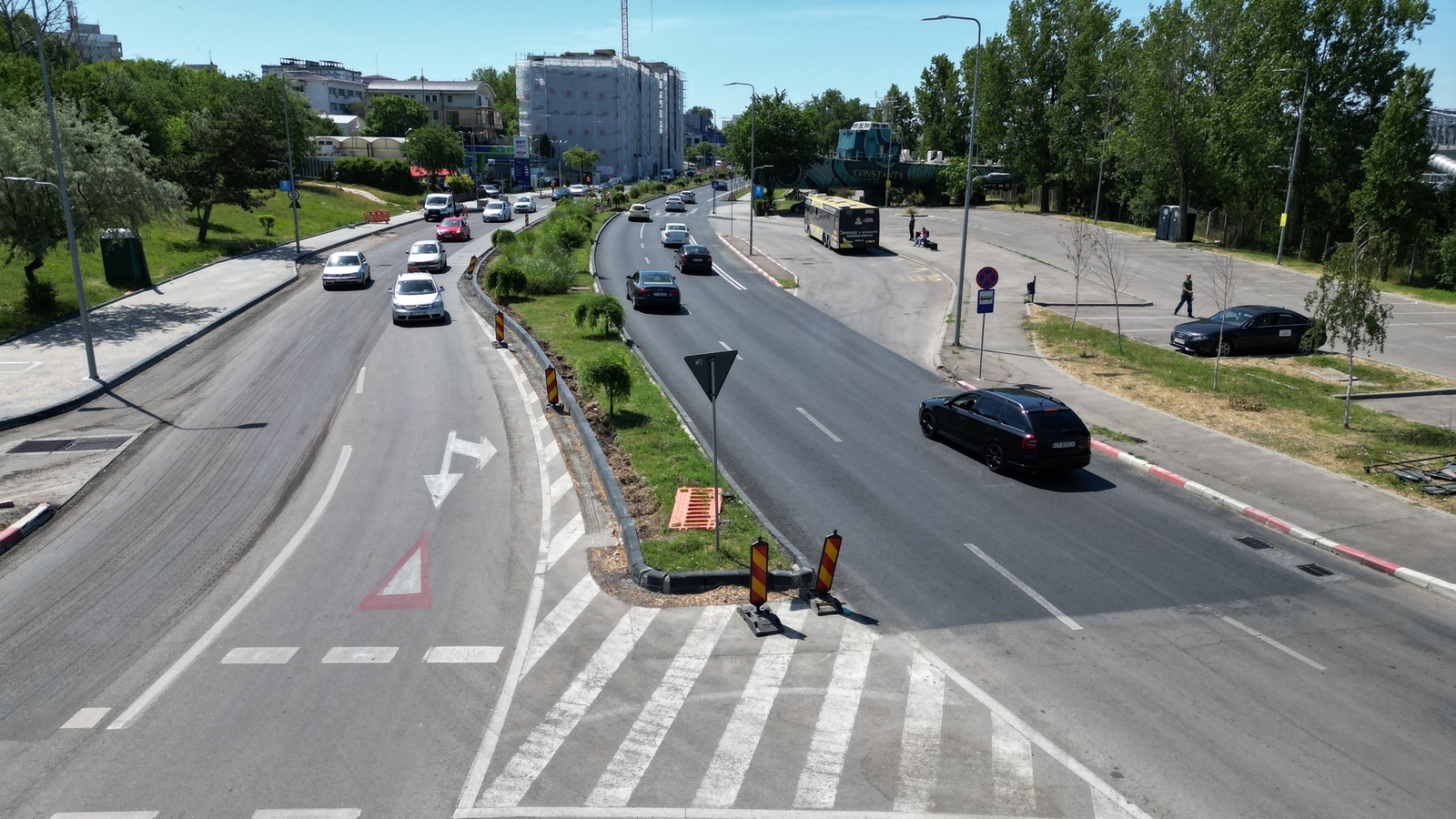 Două nopți de trafic restricționat pe bulevardul Mamaia din Constanța