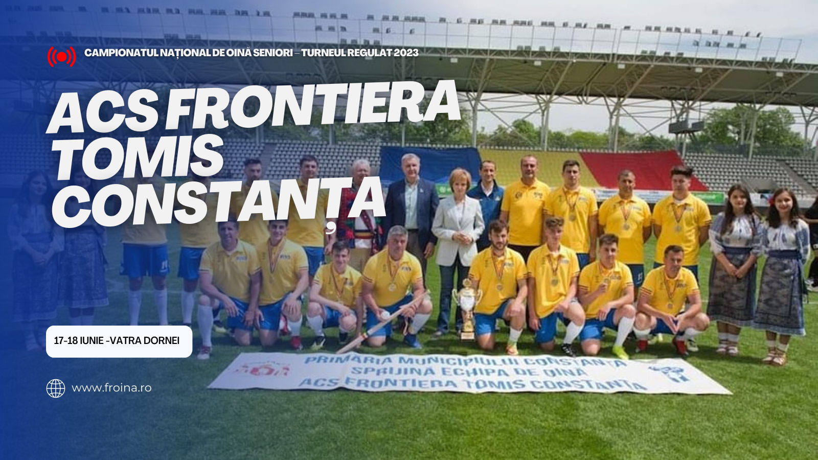 Frontiera Tomis Constanța va participa la Campionatul Național de la Vatra Dornei
