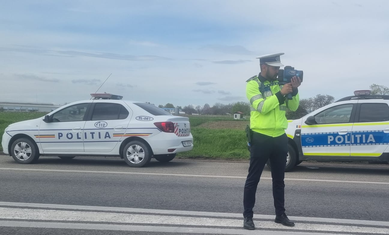 TULCEA: Depistat la volan cu 125 km/h în localitate, lăsat pieton 4 luni