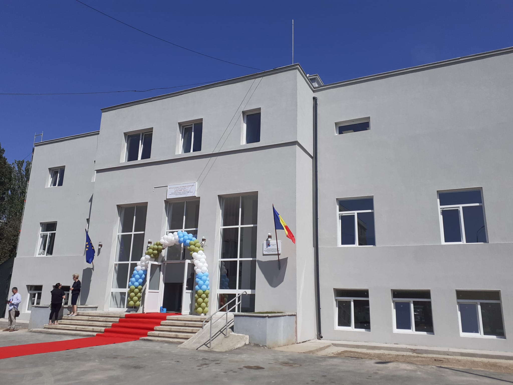 FOTO| Se redeschide Spitalul Port din CONSTANȚA, după un an de ample lucrări de modernizare