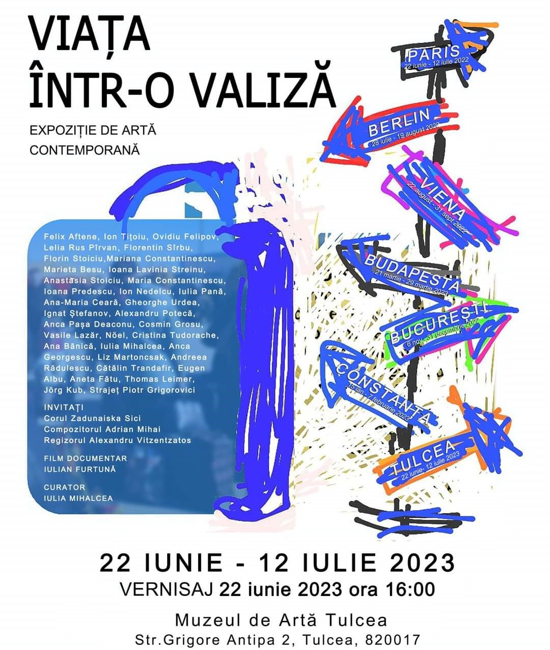 Expoziția ”Viața într-o valiză” ajunge la Muzeul de Artă TULCEA