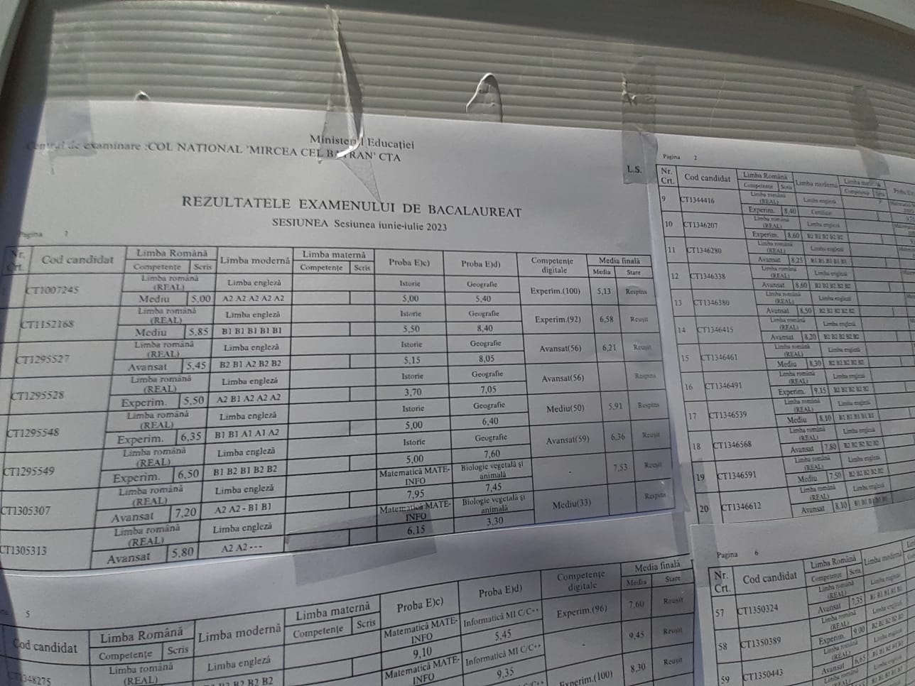 BACALAUREAT: La nivelul județului Constanța, rata de promovare este de 75%