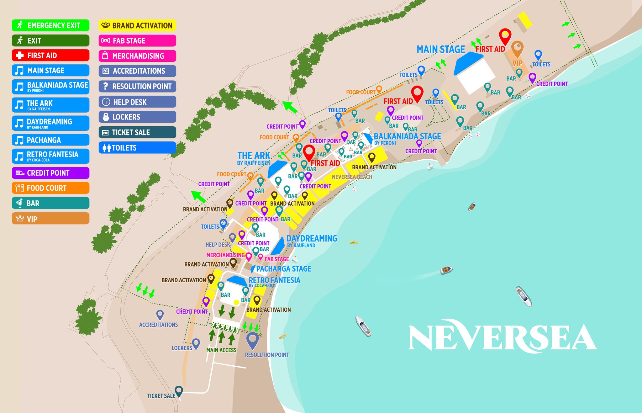 NEVERSEA 2023: Detaliile despre acces, sistemul de plată, Check-in, Top up și Refund