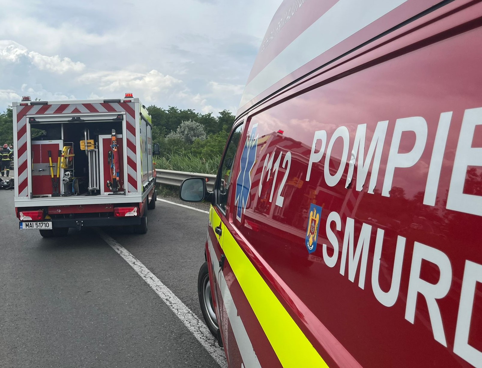 JUDEȚUL CONSTANȚA: Accident rutier cu 4 victime pe DN 22. A fost solicitat elicopterul SMURD