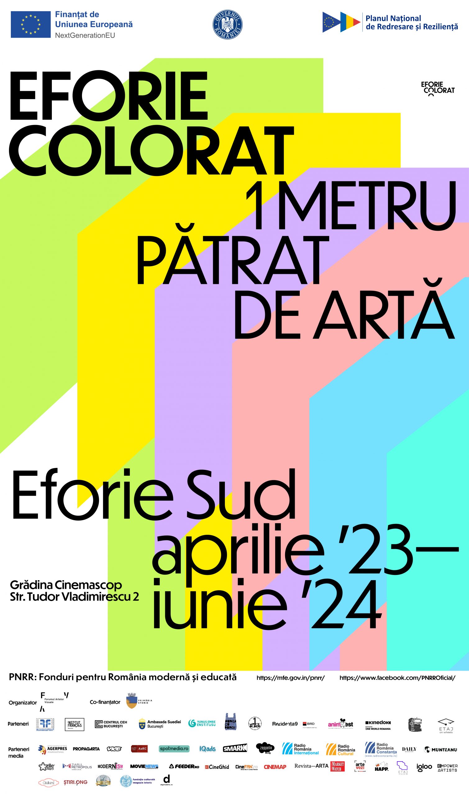 Eforie Colorat se extinde în extrasezon prin programul 1 Metru Pătrat de Artă