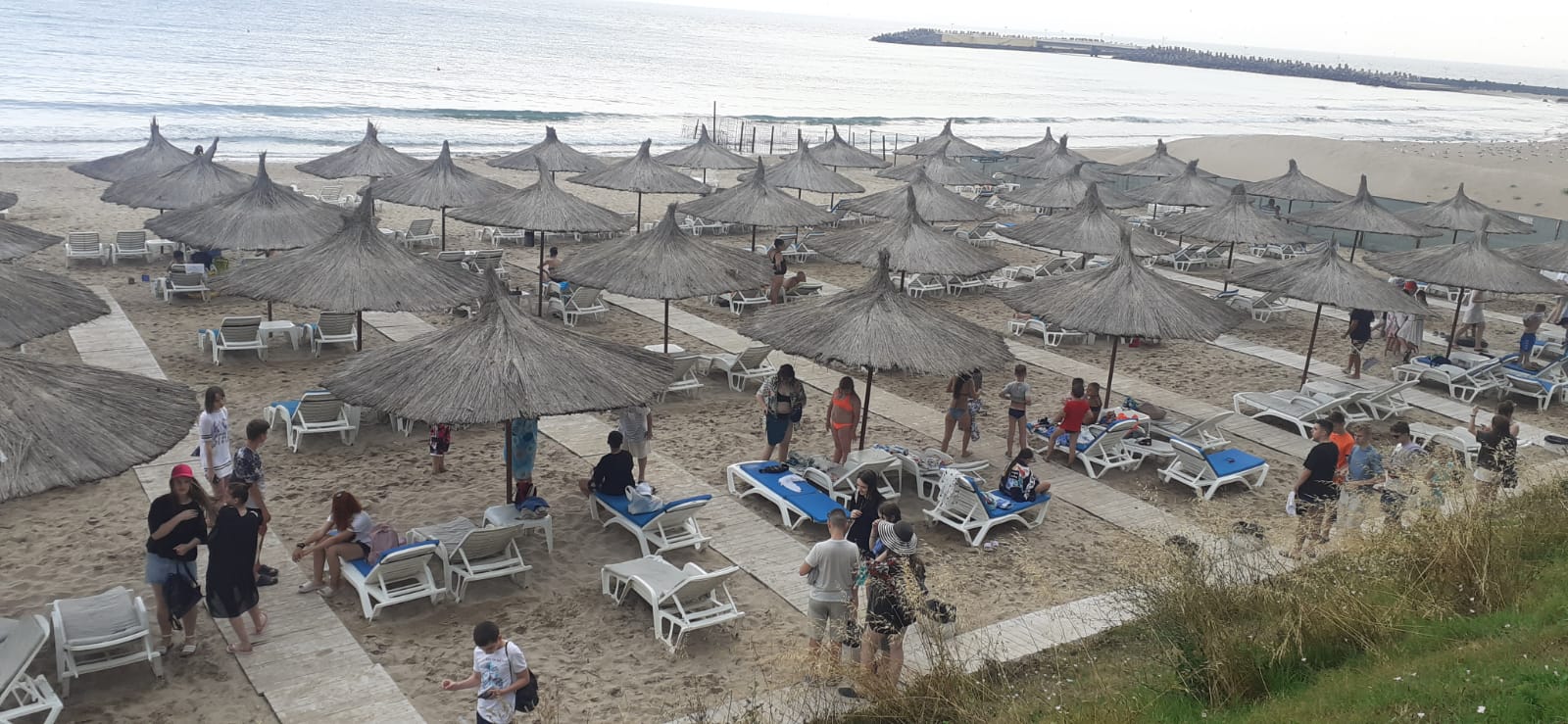 Copii din Ucraina, în vacanță pe litoralul românesc