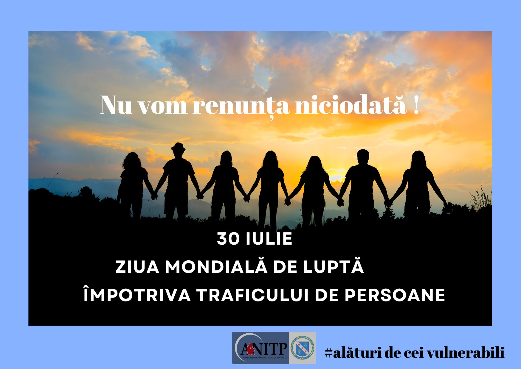 Ziua Mondială Împotriva Traficului de Persoane | ANITP lansează campania ”Drumul spre libertate”