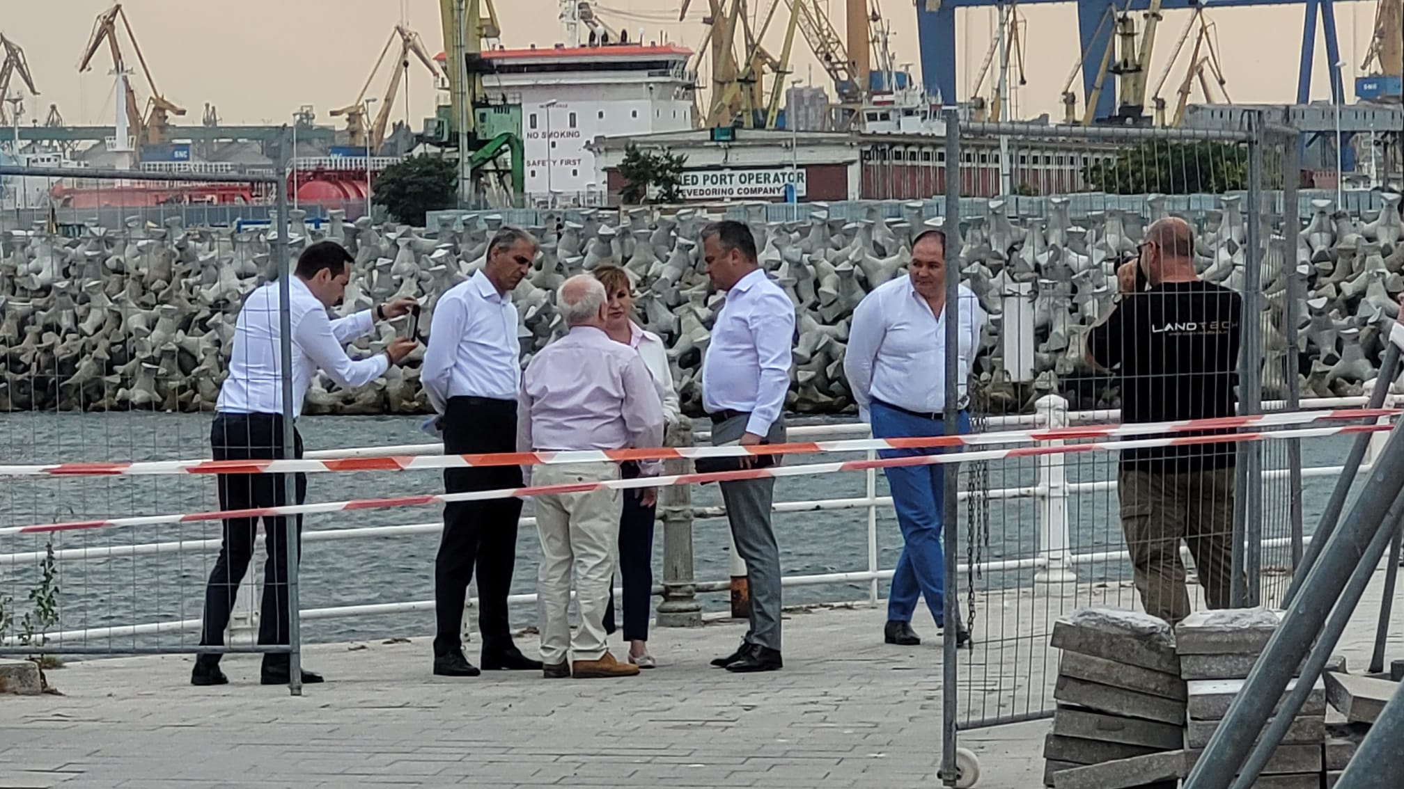 Ministrul Dezvoltării a verificat stadiul lucrărilor de la Cazino-ul din Constanţa