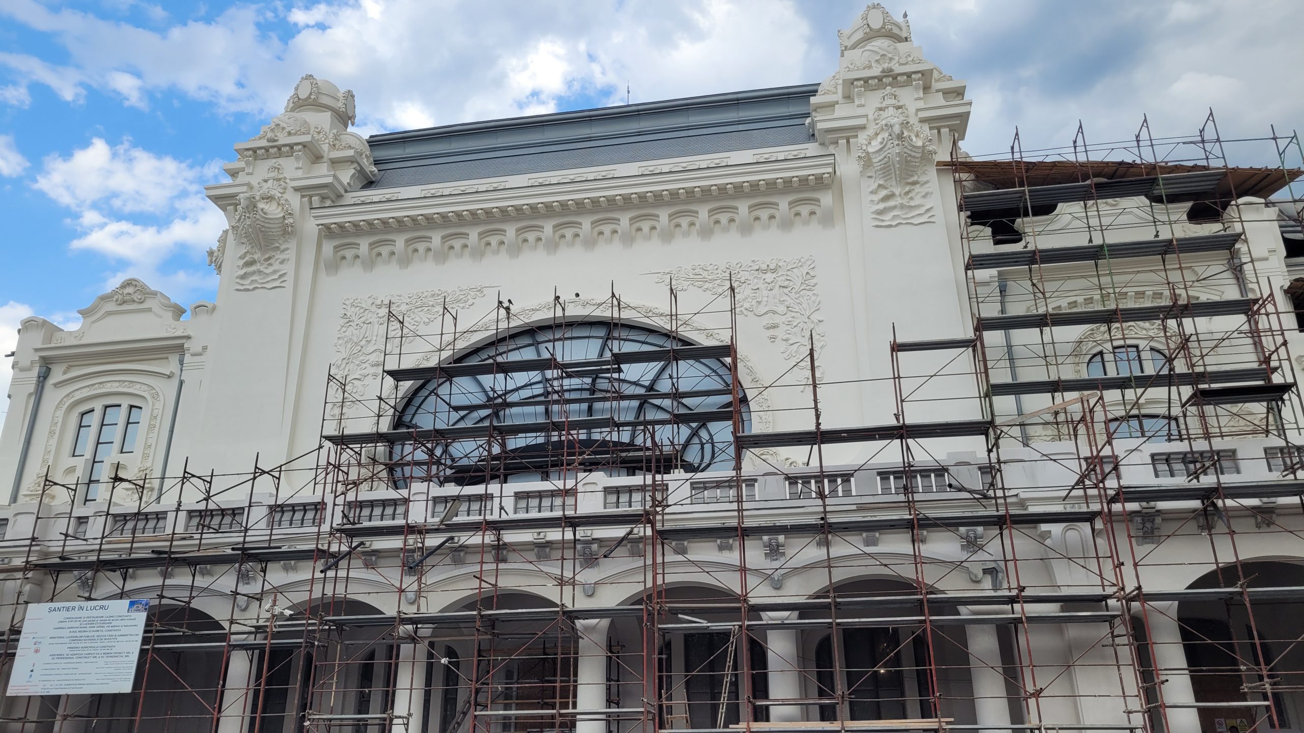Cazinoul din Constanța, complet restaurat, va fi deschis publicului vara viitoare