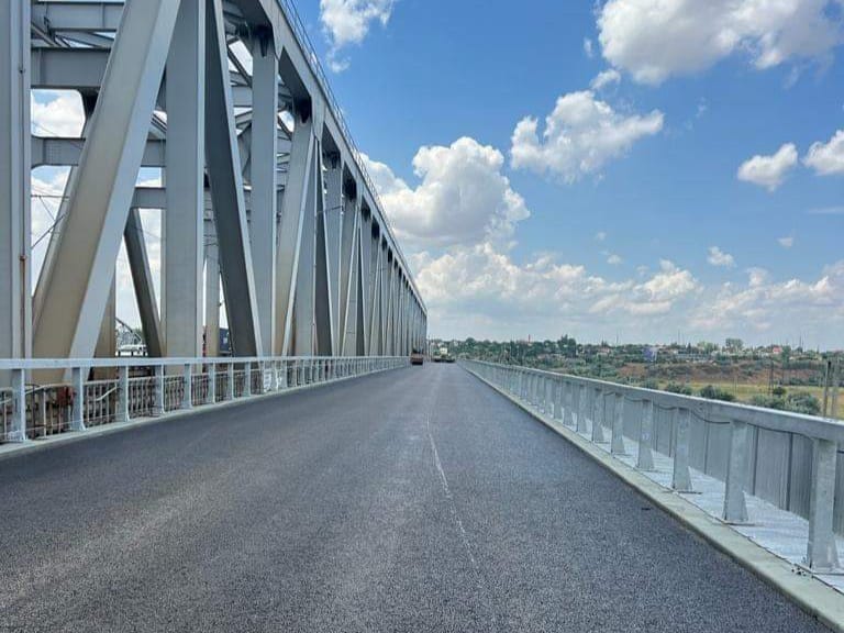 Se redeschide circulația integral pe Podul de la Fetești de pe Autostrada Soarelui