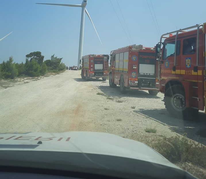 GRECIA: Pompierii români intervin pentru stingerea incendiilor de pădure din zona Atenei