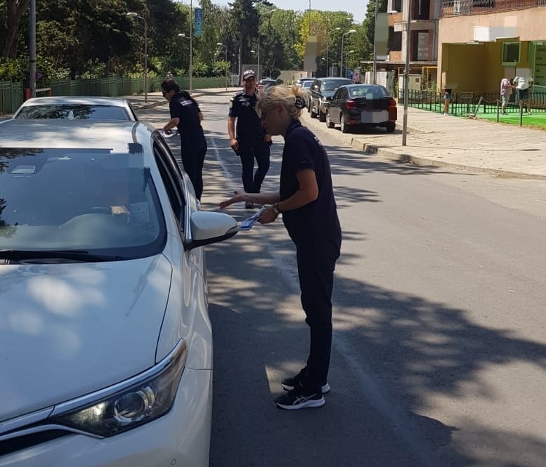 Acțiuni de informare derulate de polițiști în SUDUL LITORALULUI