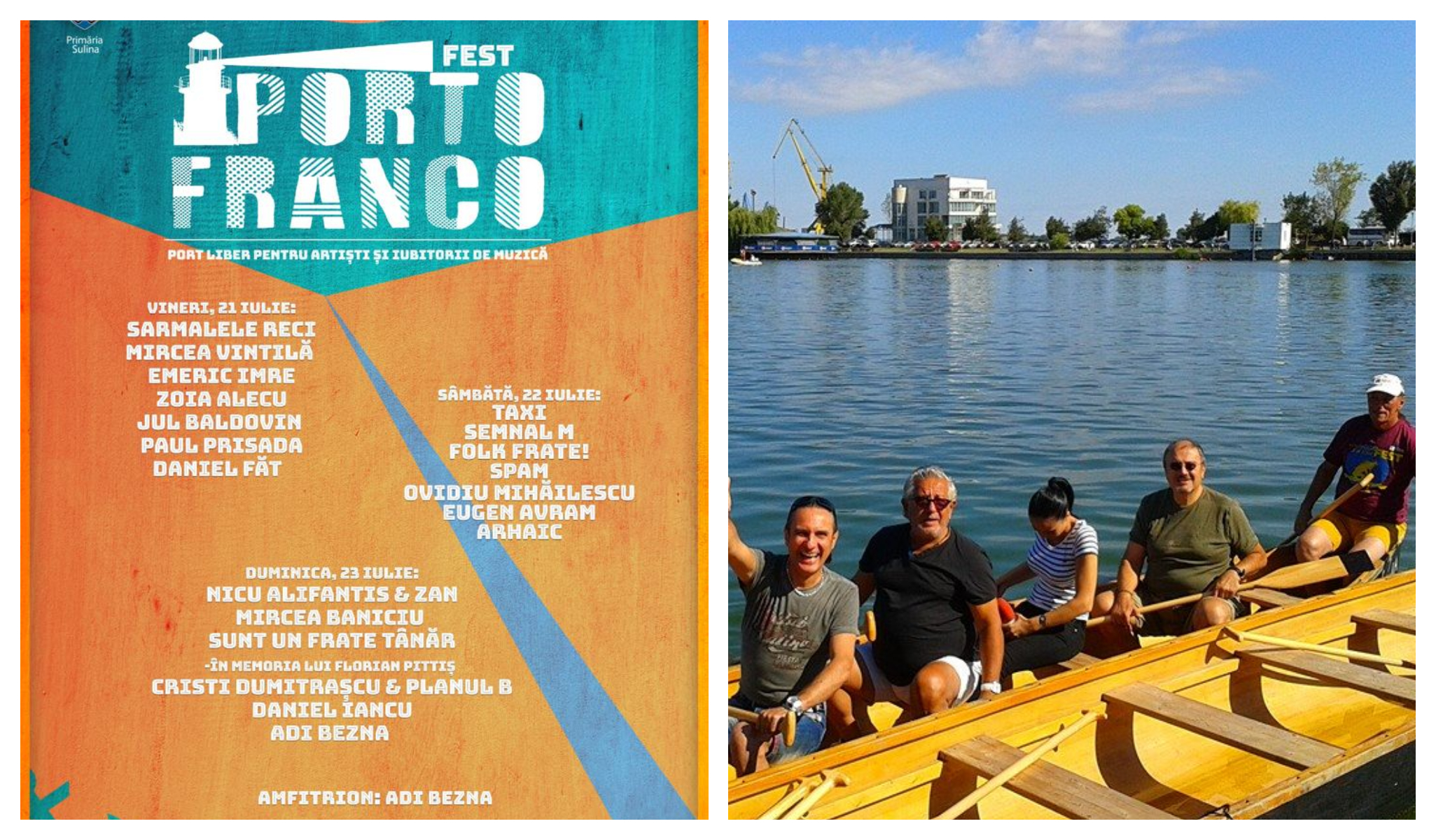 Porto Franco Festival transformă orașul SULINA în port liber pentru iubitorii muzicii de calitate